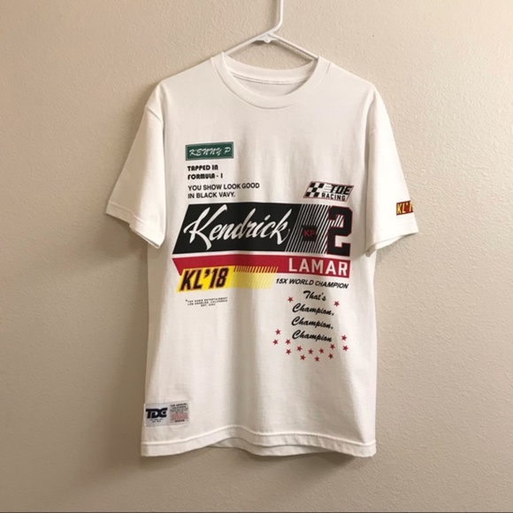 Limited Edition TDE Top Dawg Entertainment Kendrick Lamar KL18 Tee Size Medium - Picture 1 of 13